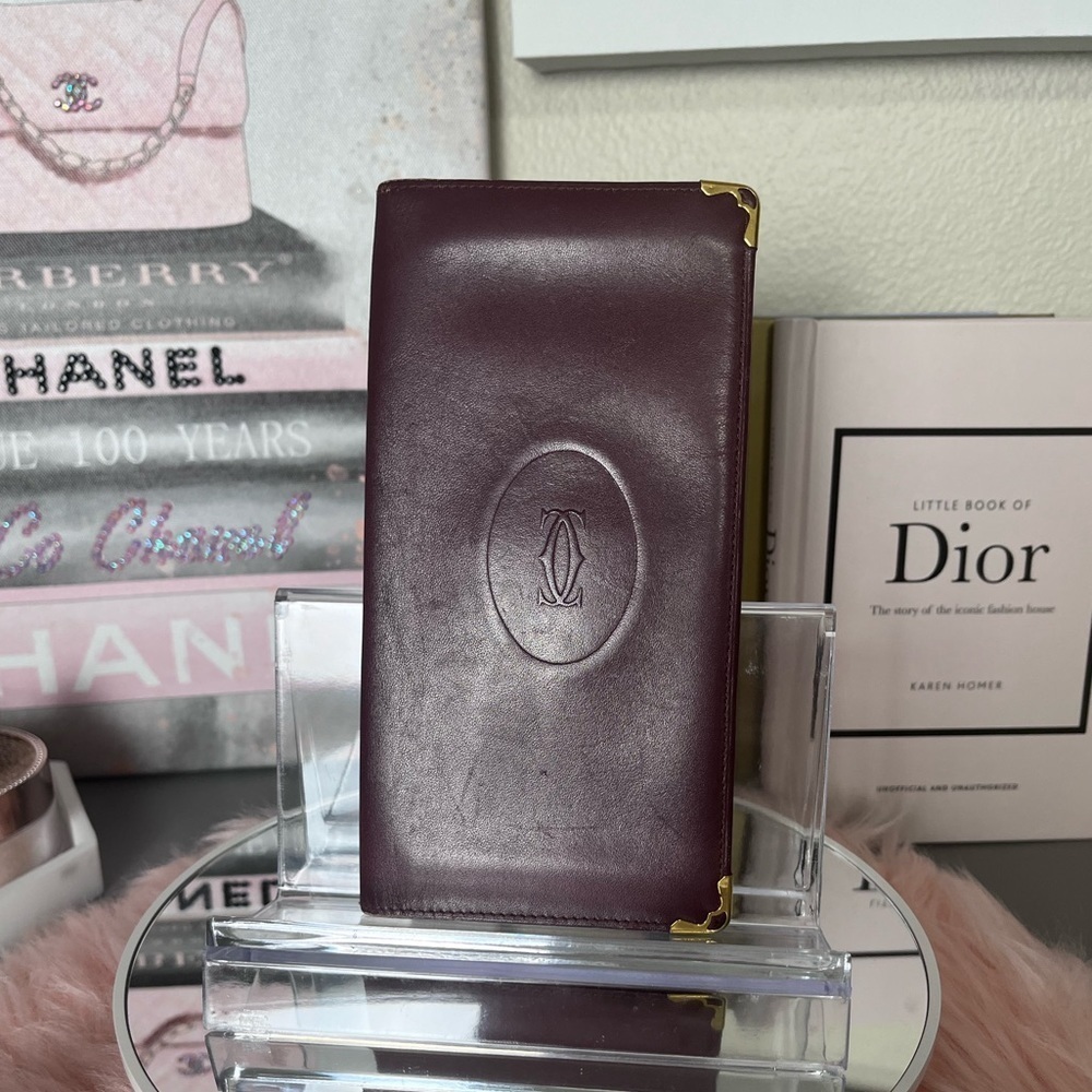 Cartier Bi Fold Slim Wallet